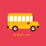 A Boy's Life - School Bus Tee