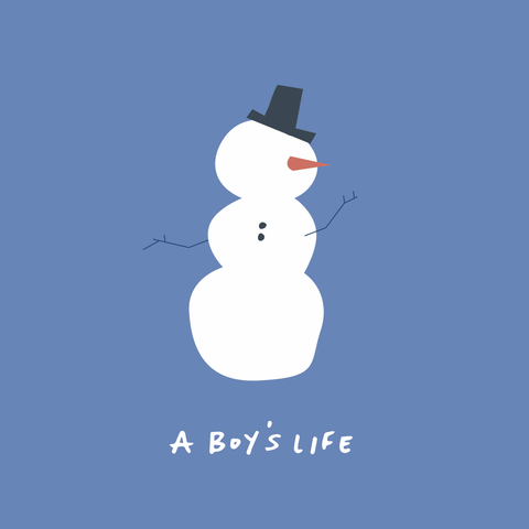 A Boy's Life - Snowman Tee
